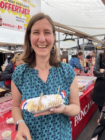 poffertjes in Amsterdam