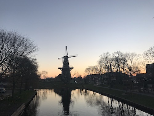 Sunset in the Netherlands