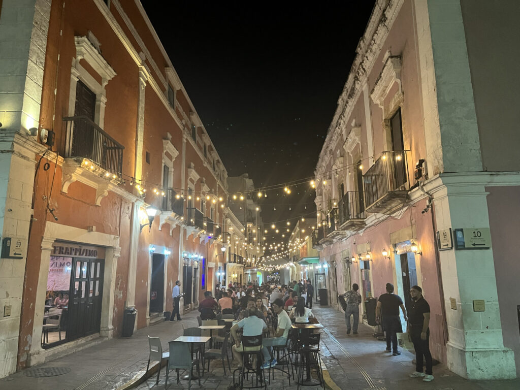 Campeche night scene