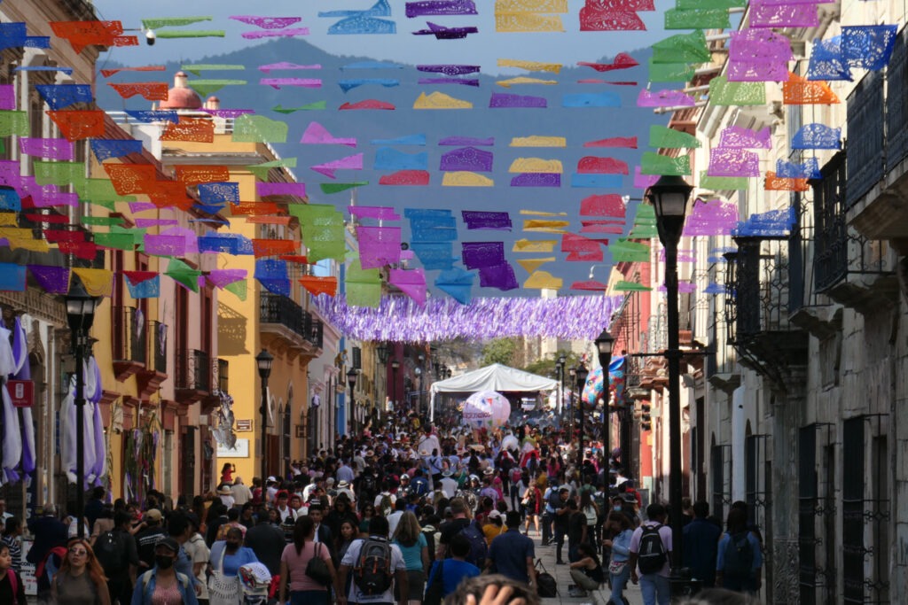 Oaxaca street scene