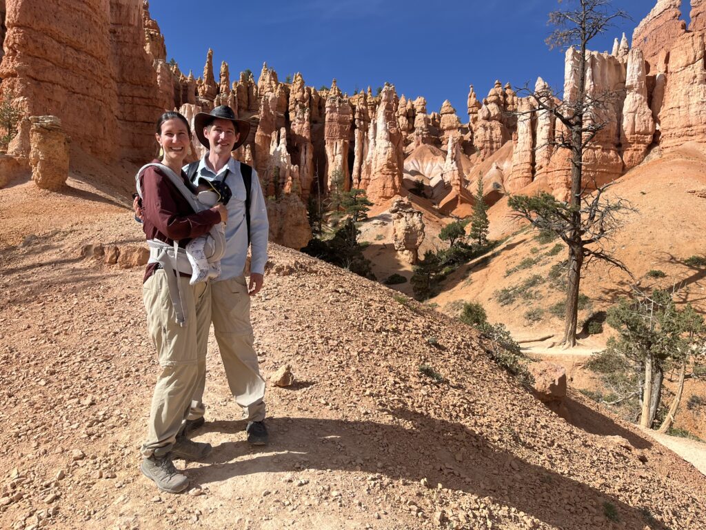 Bryce Canyon with a baby