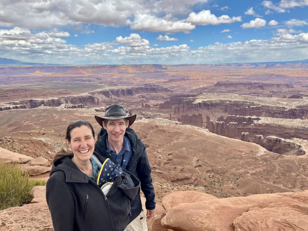 Canyonlands with a baby