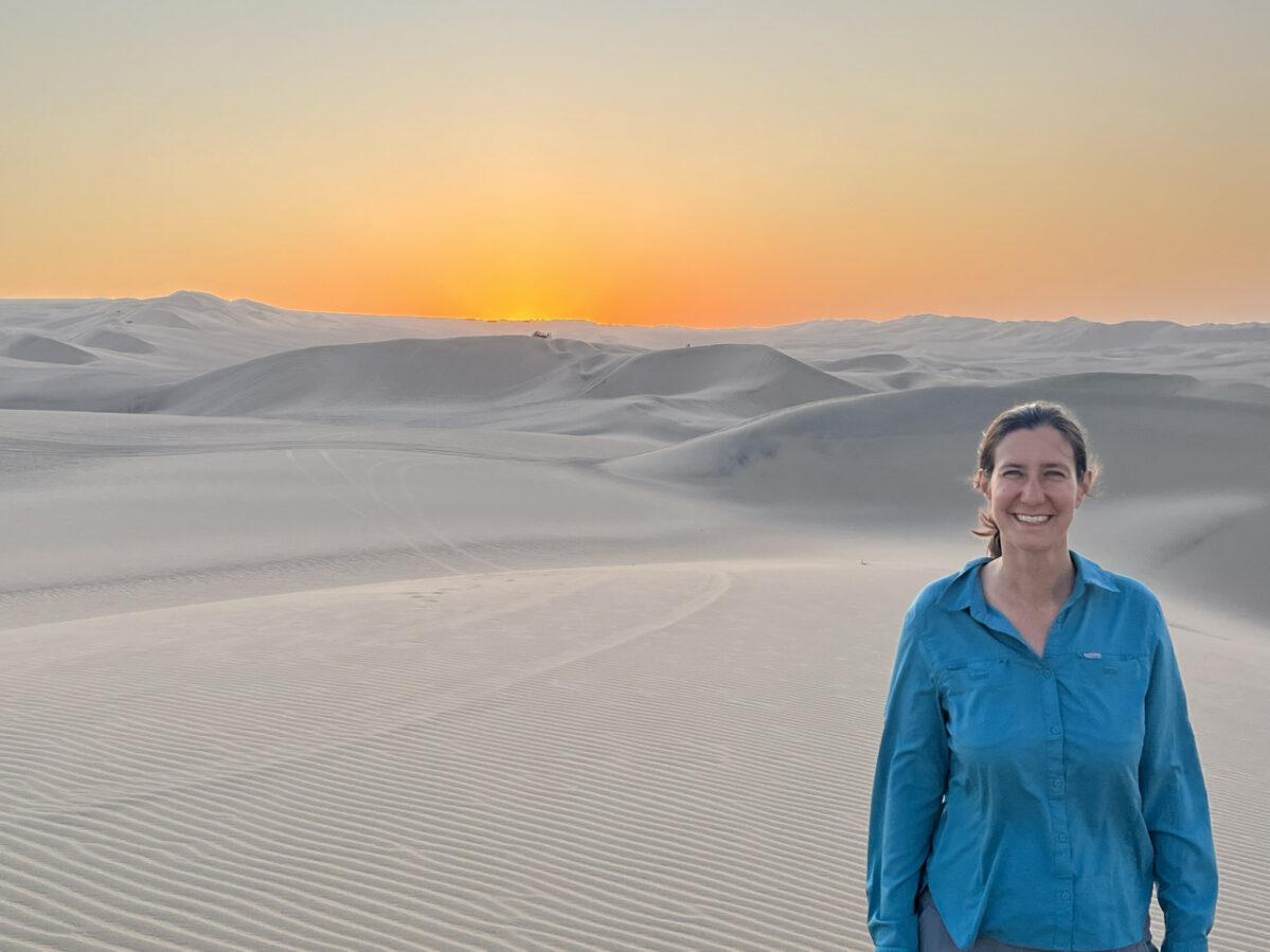 Sand dunes Peru